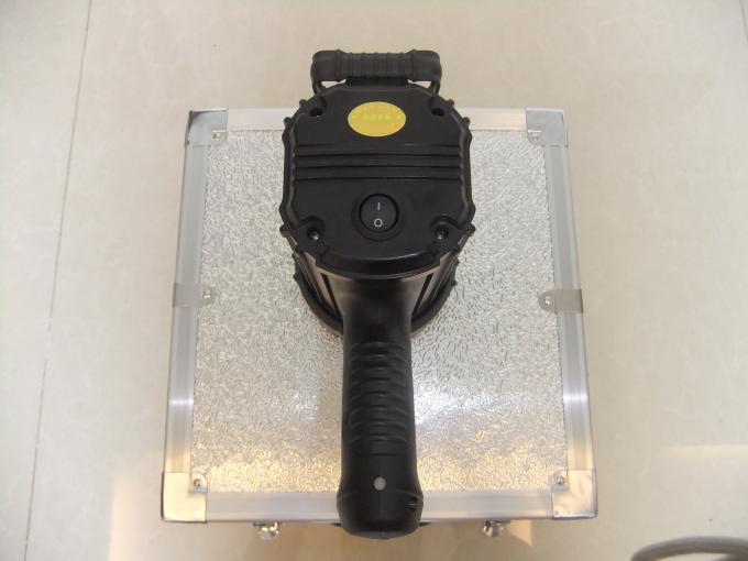Lâmpada ultravioleta Handheld, DG preto da luz UV do diodo emissor de luz - baterias 9W internas