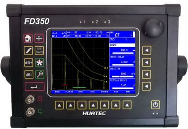 Exposição grande ultrassônica do detector portátil da falha com cor pixéis FD350 de TFT LCD 640 x 480
