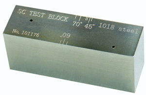 Blocos ultrassônicos da calibração do SC, blocos de teste da calibração da espessura, bloco de teste ASTM do SC E164