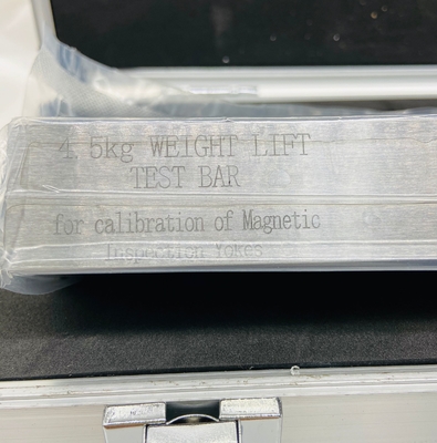 Bloco de teste do peso inoperante dos acessórios do detector da falha da partícula magnética com furo