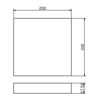 Blocos de ensaio de força de elevação de partículas magnéticas Padrão ASME 177N/18.1kg Bloco de elevação de peso morto Mpi 1