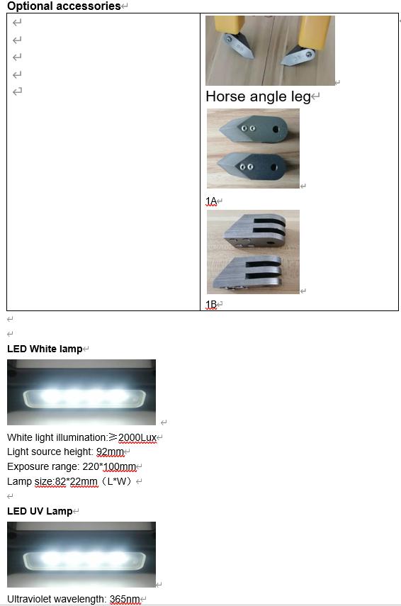 Tiras de Fluxo Magnético Laminadas NDT Tipo G Burmah-Castrol 5 Tiras para Acessórios de Detecção de Defeitos por Partículas Magnéticas 5