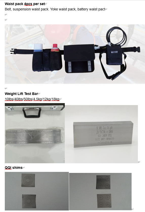 Tiras de Fluxo Magnético Laminadas NDT Tipo G Burmah-Castrol 5 Tiras para Acessórios de Detecção de Defeitos por Partículas Magnéticas 6