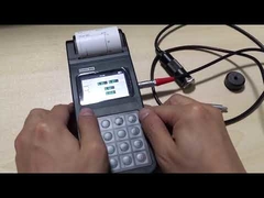 Medidor de Vibração Portátil USB com Gráfico Espectral para Aplicações Industriais