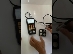 Medidor de espessura de parede ultrassônico LCD 128x64 com retroiluminação LED