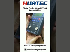 Medidor de Ferrite Portátil com Display LCD Baterias de 9V