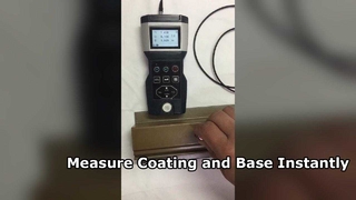 Medidor de espessura ultrassônico de material base e revestimento de alta precisão TG-3250H