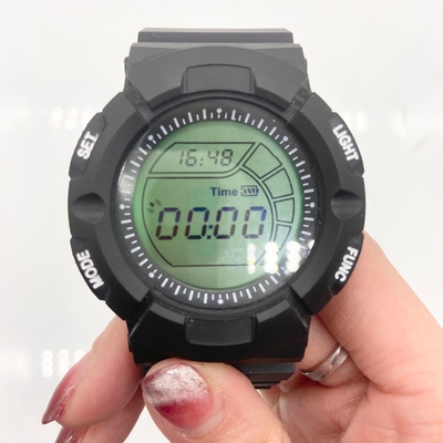 Tipo pessoal som e alarme claro do relógio do dosímetro da radiação de HRD-3 LCD