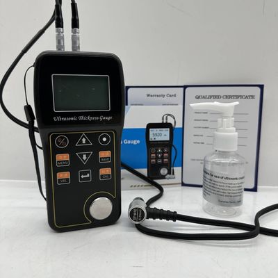 TG-200 Portátil Eco-Eco através da cortiça da tinta Espesor ultrasônico Métro 0,01 mm Resolução 500 grupos Armazenamento de dados Instrumento de medição NDT