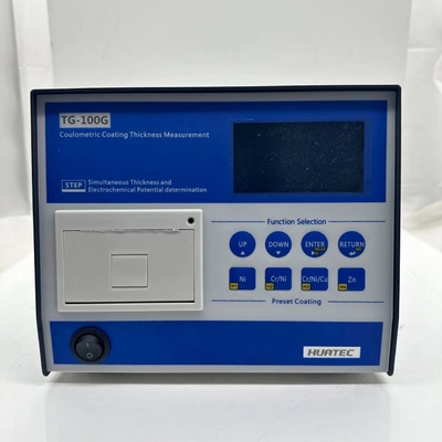TG-100G Testador de Espessura Coulométrico de Galvanoplastia Teste de Fios Conectado ao Computador