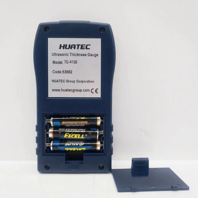 TG4150 Eco-Eco através do revestimento Medidor de espessura ultrasônica 0,01mm Resolução 2,5-25mm Penetração de tinta Teste de espessura de parede de metal plástico