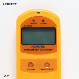 Radiação de superfície, o macio e o duro do β do radiómetro do dosímetro FJ-6600 do solo do raio X dos dispositivos da monitoração de radiação, do raio do γ