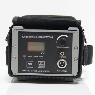 HD-103 Detector de Férias de Alta Tensão Display LCD 0,2-30KV 0,5-10mm Detector de Fugas de Furo de Revestimento para Inspeção Anticorrosiva de Tanques de Gasodutos