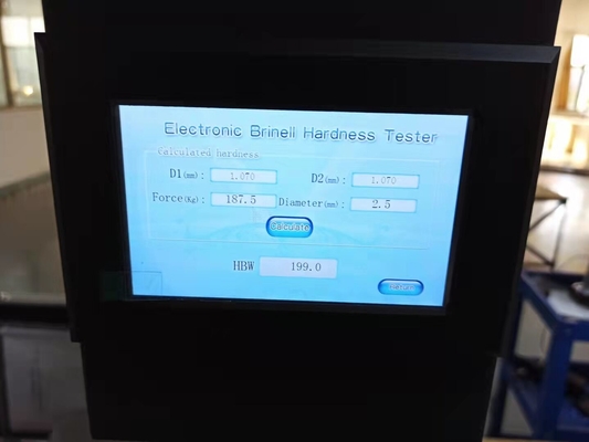 HB-3000S Teste de Dureza Digital de Brinell com ecrã táctil eletrónico