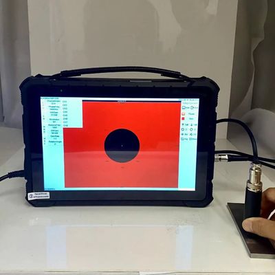 Sistema Portátil de Detecção por Correntes Parasitas HEF-CC100 com Tela Sensível ao Toque
