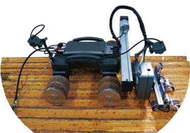 TG-M80 Sistema de medição da espessura do rastreador magnético de parede resfriado a água