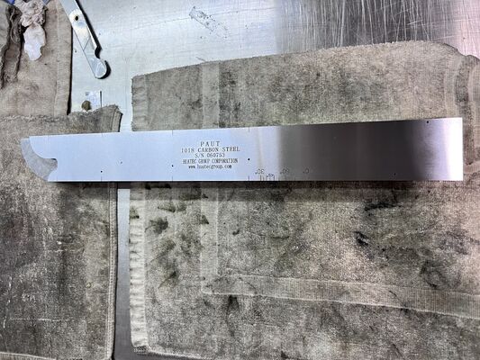 Bloco IIW ISO 19675 Métrico para Calibração de Raio PAUT