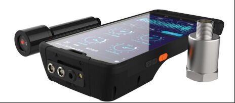 Analisador de Vibração de Dois Canais e Balanceamento Dinâmico com Inspeção Baseada em Rota HG-180A