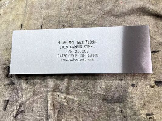 Bloco de calibração da força de elevação de partículas magnéticas NB/T 47013.4 Bloco de ensaio NDT padrão