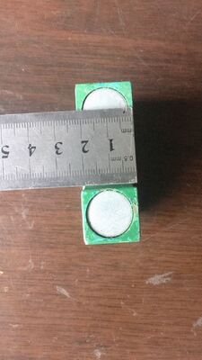 Magnético de captura de película alnico para ensaio radiográfico, de cabeça única ou dupla
