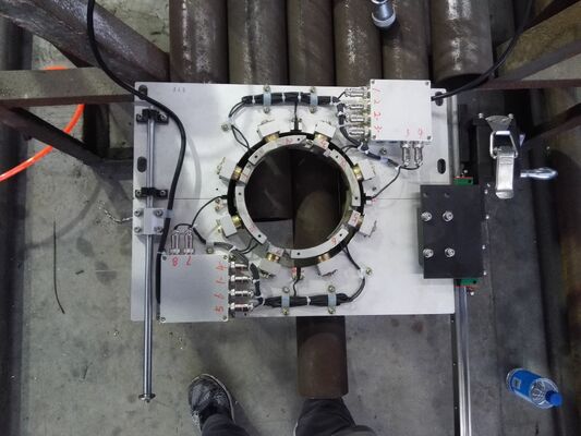 Equipamento móvel HMTD da detecção do escapamento do fluxo magnético da tubulação de broca com estrutura compacta e velocidade rápida da detecção