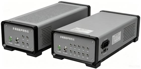 Série HFD-UT Detector de Falhas Ultrassônicas Multicanal Módulo Central de Comunicação de Rede Equipamento de Desenvolvimento Secundário