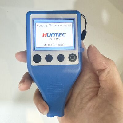 TG-1660 Medidor de espessura de revestimento digital portátil F&N Probe Calibração de dois pontos Eletroplatação Pulverização Filme de espessura Instrumento de medição