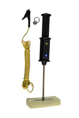 HD-104 Detector de fugas de esponja úmida de alta sensibilidade Rodão de sonda de esponja padrão grande Instrumento de inspeção de danos do buraco de alfinete