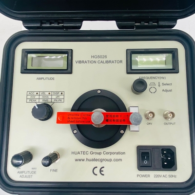 Calibrador de vibração digital Tester de vibração Tester de calibração Calibrador de vibração HG5026