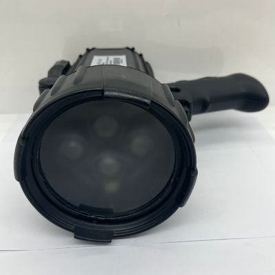 Lanterna UV LED portátil DG-9W com proteção contra baixa potência, luz UV e branca dupla, 5-6 horas de duração da bateria