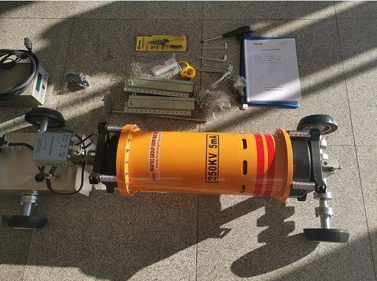 Long Distance Central Radiographic Pipeline Weld Inspection X-ray Crawler 1.0*3.5 Tamanho do ponto focal 12 M/min Velocidade de viagem