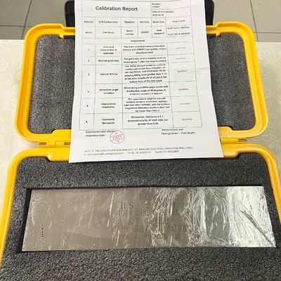 Bloco de calibração IOW API RP 2X UT, furos de 1/16" de diâmetro, furo de resolução de inclinação de 10°, bloco de referência de teste ultrassônico NDT