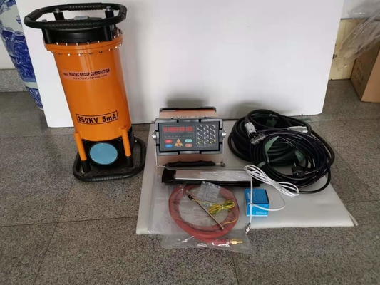 Tubo de cerâmica direcional 250K Detector de falhas portátil de raios X para solda