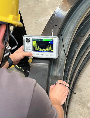 TG-8000 Teste de medição de profundidade ultrasônica de camada endurecida de alta precisão