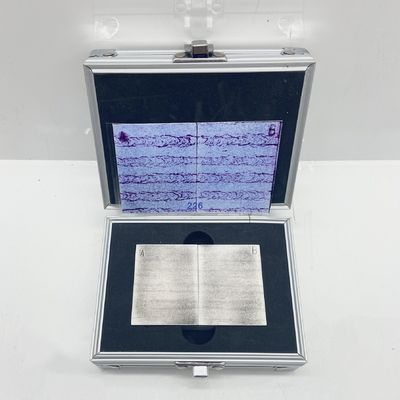 Bloco de ensaio de comparação de penetração YM-A para calibração da sensibilidade e controlo da qualidade dos ensaios de penetração