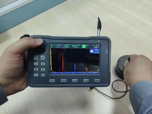FD540Mini Handheld Ultrasonic Flaw Detector Full Touch Operation SD Card Data Export Type-C Fast Charge Pipeline Boiler Metal NDT Testing Machine