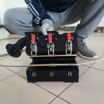 Detetor de falhas de corda de arame com sensor sem fio leve