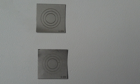 Teste de sensibilidade padrão Qqi Teste de inspecção de partículas magnéticas Shim