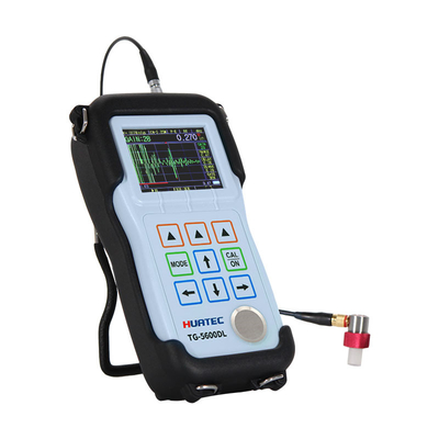 TG-5600DL Medidor de espessura ultrasônica de tela de cores de elemento único e duplo