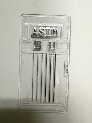 Indicador de qualidade da imagem IQI Tipo de fio Penetrametros Acessórios para detector de falhas de raios X