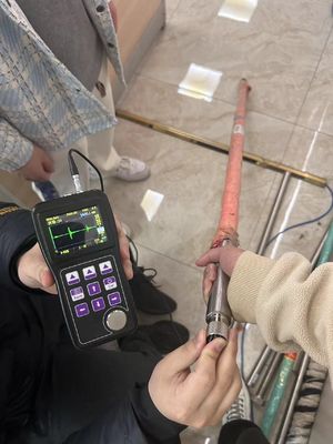 TG-4900DL Medidor de Espessura Ultrassônico Portátil de Alta Precisão com Instantâneo A-Scan e Armazenamento de Dados