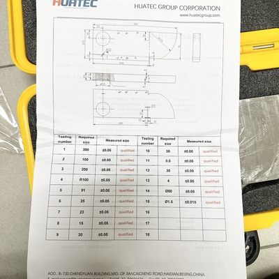 IIW V1 Bloco de calibração em aço carbono Acessórios de aço inoxidável para detector de falhas ultrasônicas