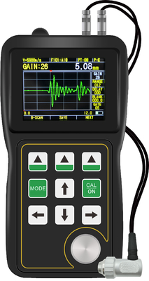 TG-5100D em tempo real A scan e B scan através de revestimento ultra-sônico de espessura gauge