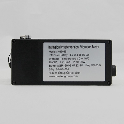 Vibrômetro manual de alta precisão HG908 Faixa de temperatura 0 50C