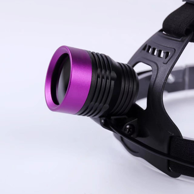 Tipo de capacete Farol UV ajustável preto Fluorescente Particula Magnética e Inspeção de Penetração
