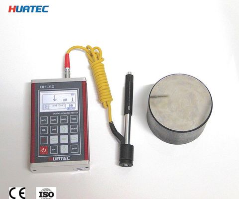RHL50 Tester de dureza LCD Leeb Medidor de dureza digital recarregável para peça de metal