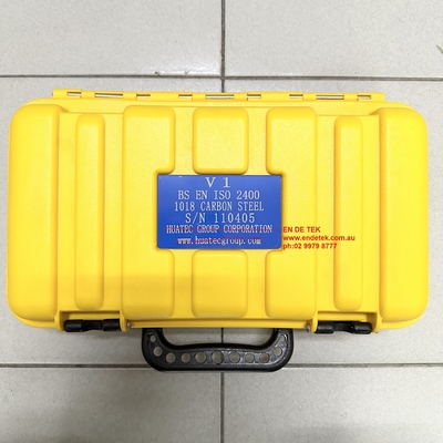 IIW V-1 CS SS AL Material UT Blocos de calibração NDT Instrumento