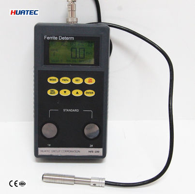 HFE-100 Tester digital de teor de ferrita para soldas de aço austenítico