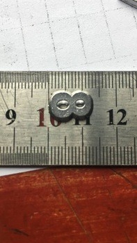 Acessórios radiográficos Marcadores de identificação de raios-X Letras de chumbo Números