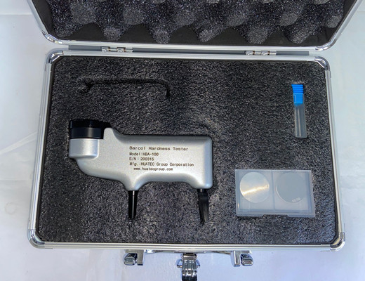 Medir a dureza da fibra de vidroBarcol Impressor Tester de dureza